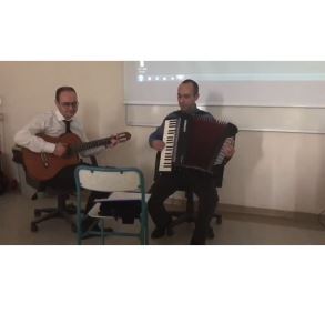 2018, Ankara, Dr.Özer Ural Çakıcı (gitar) & Dr.Canda (akordiyon)