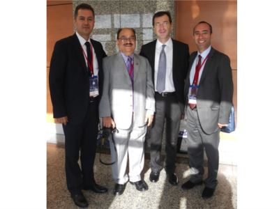 Dr.Canda with colleagues at WCE 2012